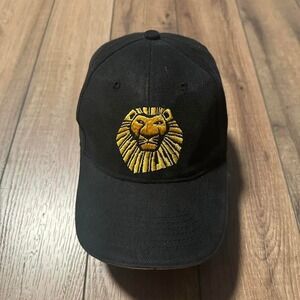 Vintage the lion king black‎ strapback hat OSFA